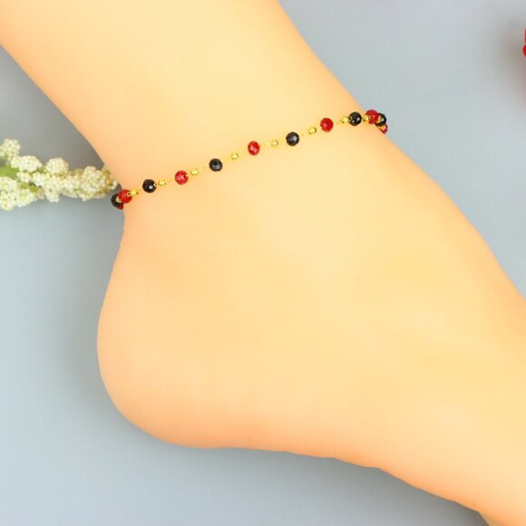 Handmade Anklet – A Stylish Choice for Women, Thoughtful Gift Idea, EVCH1508 - Picture 2 of 10